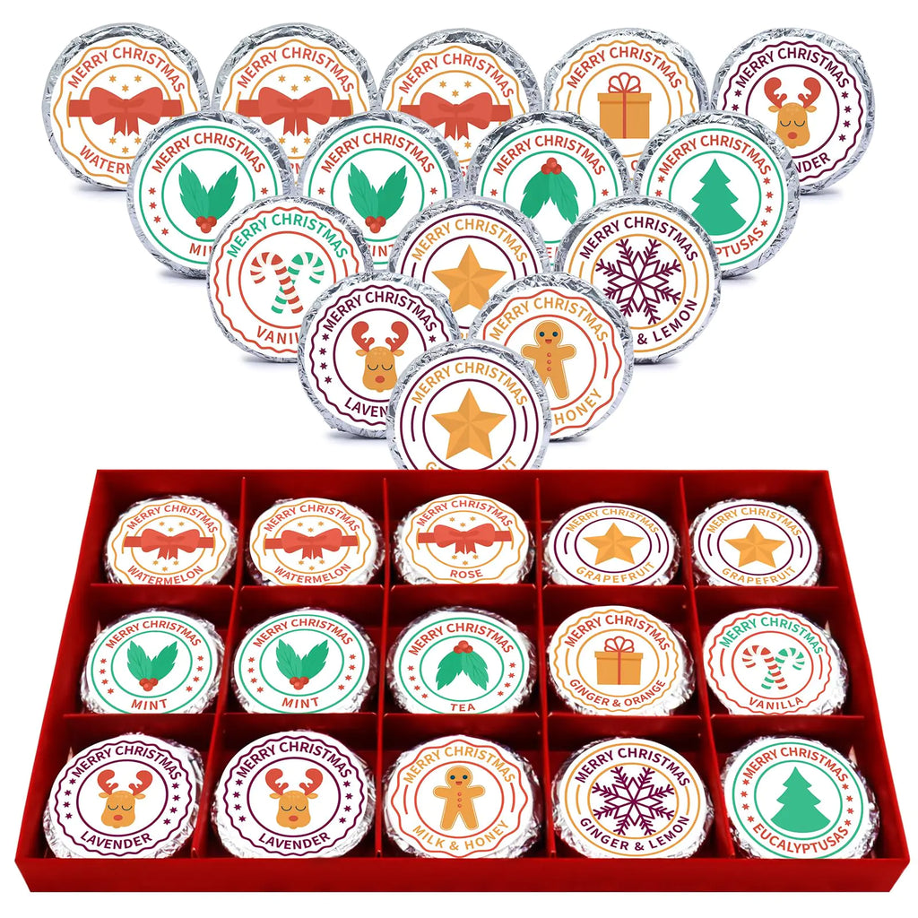 15-Pack Christmas Shower Bombs