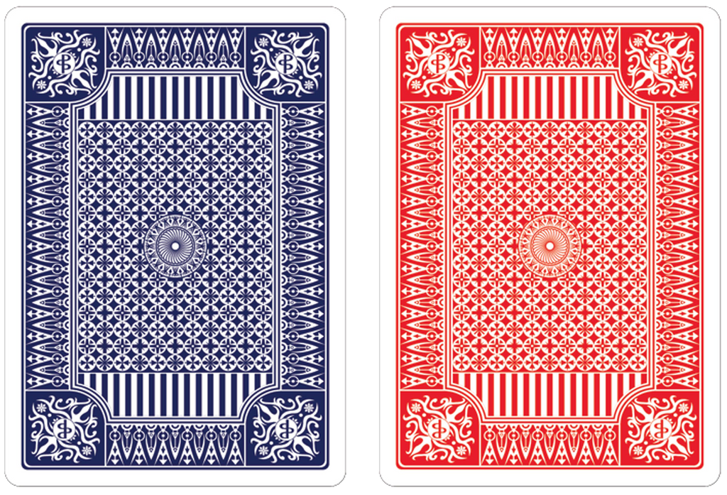Blue & Red Premium Playing Cards