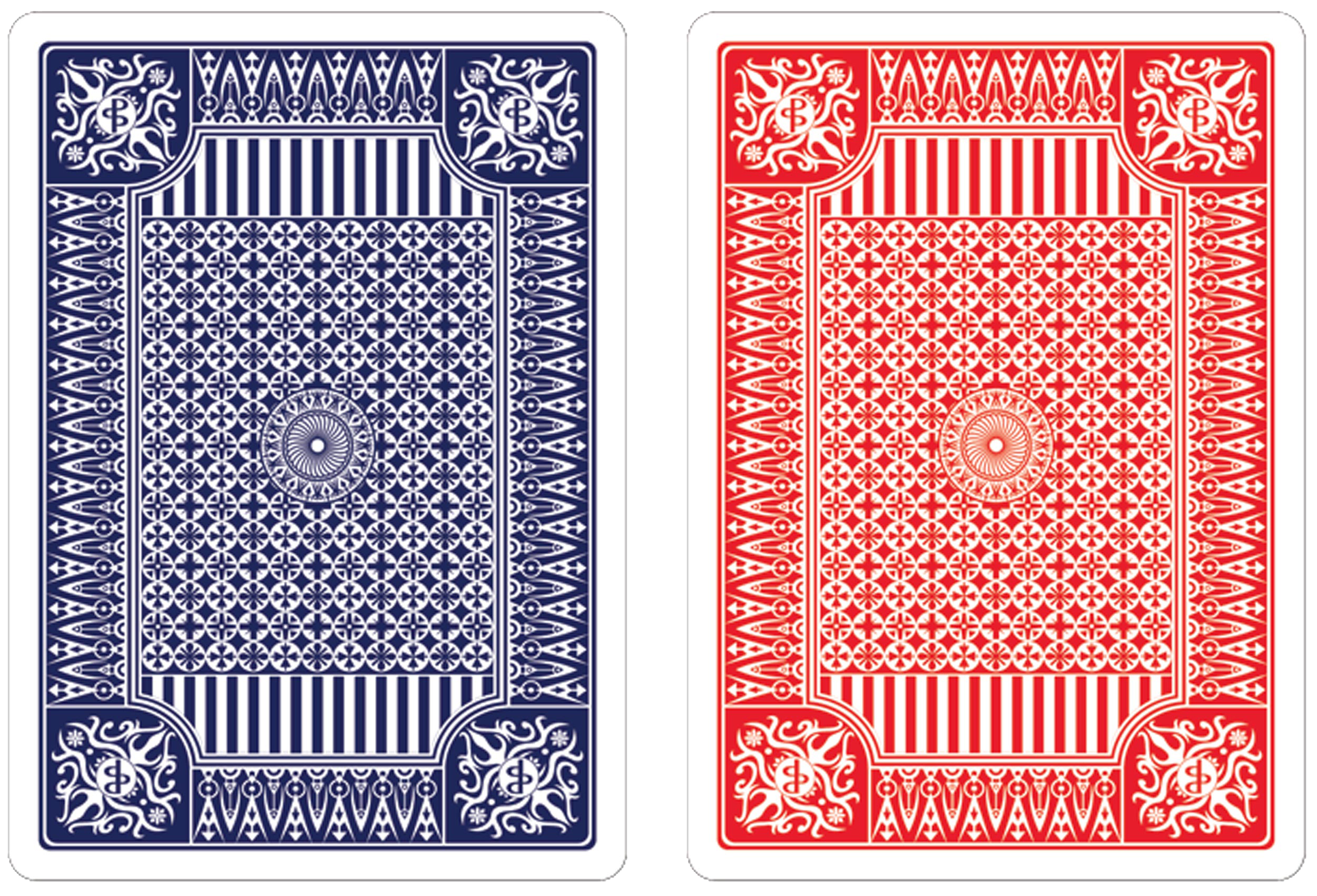 Blue & Red Premium Playing Cards