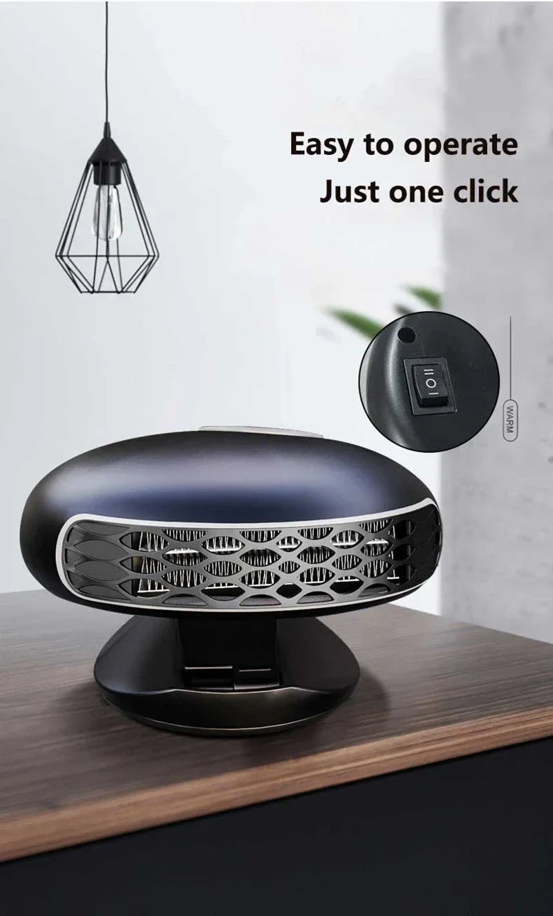 360°rotation 12v/24v Car Heating and Cooling Device