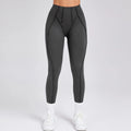 2-Piece Yoga Set – Open Back Sports Bra & High Waist Shorts