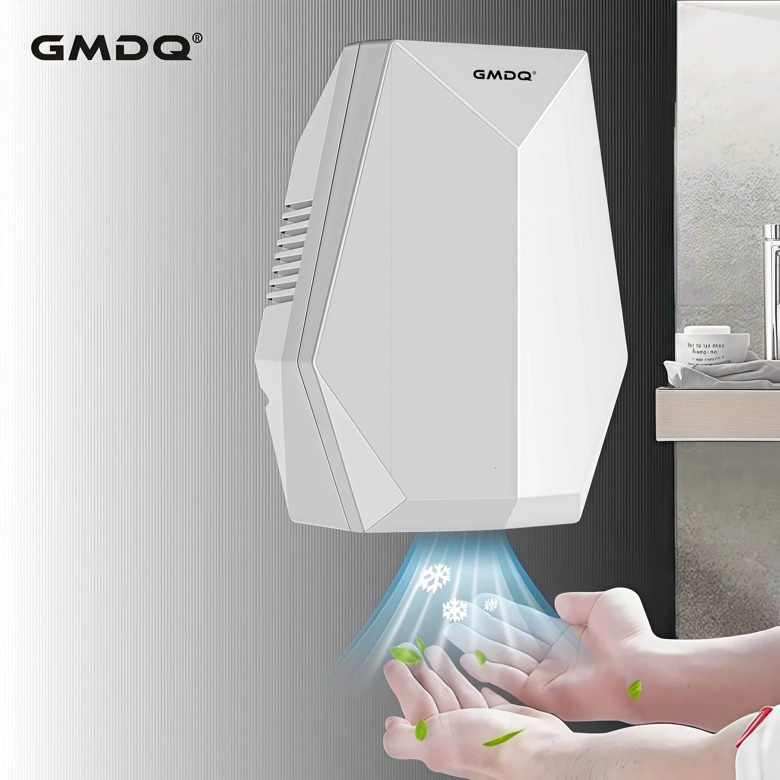 Wall-Mounted 1600W Powerful Hand Dryer