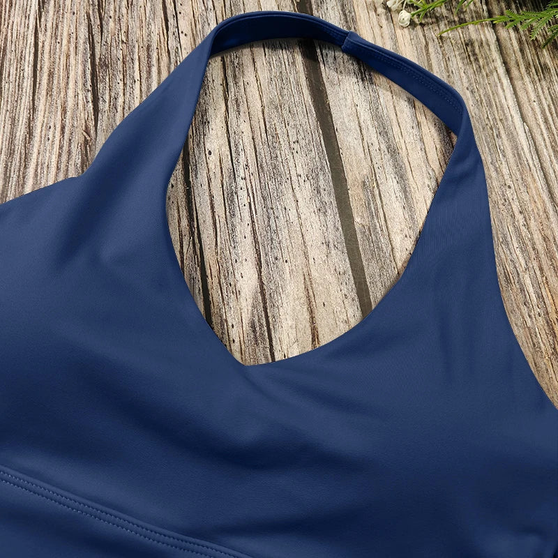 2-Piece Yoga Set – Crop Top & High Waist Leggings