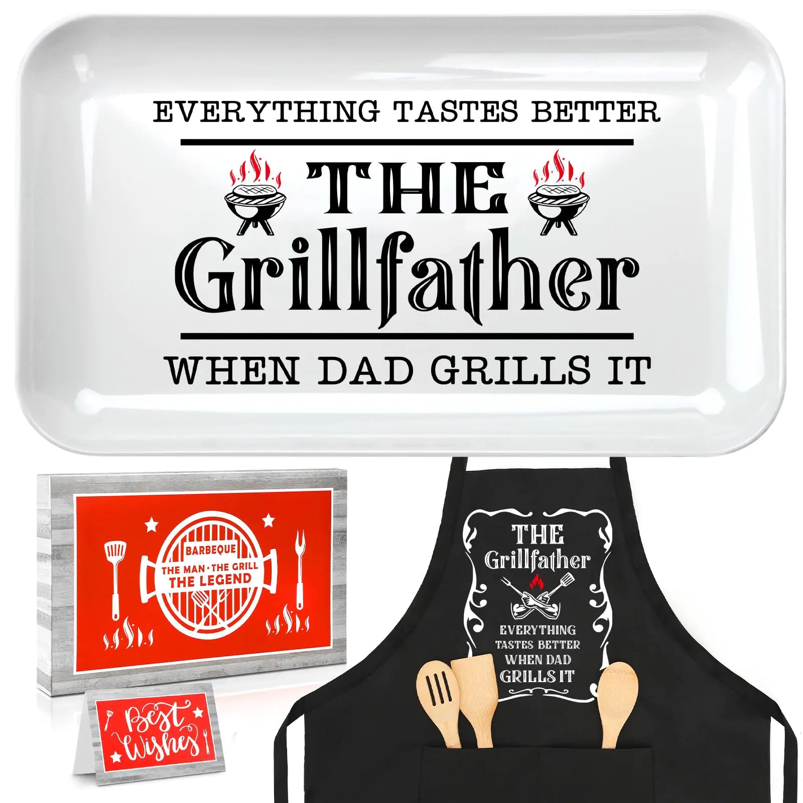 "Grillfather" BBQ Gift Set